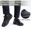 image:imageOrthoComfoot Mens Orthopedic Arch Support Oxford ShoesW1black