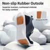image:imageOrthoComfoot Mens Orthopedic Arch Support Walking Shoes Comfortable Cushioned Plantar Fasciitis Relief Shoes Breathable Orthotic Fashion Sneakers for Foot and Heel PainW3denim