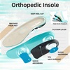 image:imageOrthoComfoot Mens Orthopedic Arch Support Walking Shoes Comfortable Cushioned Plantar Fasciitis Relief Shoes Breathable Orthotic Fashion Sneakers for Foot and Heel PainW2khaki