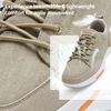 image:imageOrthoComfoot Mens Orthopedic Arch Support Walking Shoes Comfortable Cushioned Plantar Fasciitis Relief Shoes Breathable Orthotic Fashion Sneakers for Foot and Heel PainW2khaki
