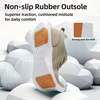 image:imageOrthoComfoot Mens Orthopedic Arch Support Walking Shoes Comfortable Cushioned Plantar Fasciitis Relief Shoes Breathable Orthotic Fashion Sneakers for Foot and Heel PainW2khaki
