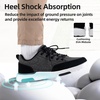 image:imageOrthoComfoot Mens Orthopedic Arch Support Walking Shoes Comfortable Cushioned Plantar Fasciitis Relief Shoes Breathable Orthotic Fashion Sneakers for Foot and Heel PainW1black
