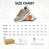 image:imageOrthoComfoot Mens Orthopedic Arch Support Walking Shoes Comfortable Cushioned Plantar Fasciitis Relief Shoes Breathable Orthotic Fashion Sneakers for Foot and Heel PainW2khaki