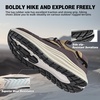 image:imageOrthoComfoot Mens Orthopedic Close Toes Hiking Sandals Plantar Fasciitis Arch Support Adjustable Hook Loop Strap Athletic Sandals Comfortable Casual Camping Water Summer Walking ShoesW3brown