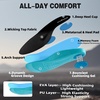 image:imageOrthoComfoot Mens Orthopedic Close Toes Hiking Sandals Plantar Fasciitis Arch Support Adjustable Hook Loop Strap Athletic Sandals Comfortable Casual Camping Water Summer Walking ShoesW1black