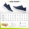image:imageOrthoComfoot Mens Orthopedic Comfortable Diabetic Wide Shoes Wide Toe Box Arch Support Plantar Fasciitis Sports SneakersFashion Casual Hammer Toes Shoes for Foot and Heel Pain ReliefK2dark Blue