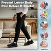 image:imageOrthoComfoot Mens Orthopedic Diabetic Extra Wide Walking Shoes Adjustable Arch Support Slip Ons Loafers for Swollen Feet Orthotic Plantar Fasciitis House Shoes for Foot amp Heel Pain ReliefK1black