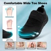 image:imageOrthoComfoot Mens Orthopedic Diabetic Extra Wide Walking Shoes Adjustable Arch Support Slip Ons Loafers for Swollen Feet Orthotic Plantar Fasciitis House Shoes for Foot amp Heel Pain ReliefK1black1