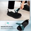 image:imageOrthoComfoot Mens Orthopedic Diabetic Extra Wide Walking Shoes Adjustable Arch Support Slip Ons Loafers for Swollen Feet Orthotic Plantar Fasciitis House Shoes for Foot amp Heel Pain ReliefK1black