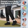 image:imageOrthoComfoot Mens Orthopedic Diabetic Extra Wide Walking Shoes Adjustable Arch Support Slip Ons Loafers for Swollen Feet Orthotic Plantar Fasciitis House Shoes for Foot amp Heel Pain ReliefK1black1