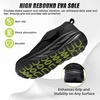 image:imageOrthoComfoot Mens Orthopedic Diabetic Extra Wide Walking Shoes Comfortable Adjustable Easy Top Arch Support Slip On for Swollen Feet Casual Orthotic Plantar Fasciitis Shoes for Foot and Heel PainK1black