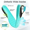 image:imageOrthoComfoot Mens Orthopedic Diabetic Wide Running Shoes Comfortable Arch Support Sneakers for Plantar Fasciitis Foot amp Heel Pain Relief  Casual Work Walking ShoesK3azure Blue