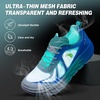 image:imageOrthoComfoot Mens Orthopedic Diabetic Wide Running Shoes Comfortable Arch Support Sneakers for Plantar Fasciitis Foot amp Heel Pain Relief  Casual Work Walking ShoesK3azure Blue