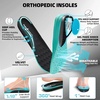 image:imageOrthoComfoot Mens Orthopedic Diabetic Wide Slippers Comfortable Plantar Fasciitis Arch Support Leather Oxfords Flat Feet Neuropathy Casual House Slip On Loafers for Foot amp Heel Pain ReliefKblack1