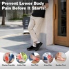 image:imageOrthoComfoot Mens Orthopedic Diabetic Wide Slippers Comfortable Plantar Fasciitis Arch Support Leather Oxfords Flat Feet Neuropathy Casual House Slip On Loafers for Foot amp Heel Pain ReliefKblack