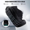 image:imageOrthoComfoot Mens Orthopedic Diabetic Wide Walking Shoes Comfortable Arch Support Plantar Fasciitis Fashion Sneakers Casual Hammer Toes Swollen Tennis Sports Shoes for Heel and Foot Pain ReliefK1black