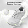 image:imageOrthoComfoot Mens Orthopedic Diabetic Wide Walking Shoes Comfortable Arch Support Plantar Fasciitis Sports Running Sneakers Casual Swollen Bunion Work Tennis Shoes for Foot and Heel Pain ReliefK2gray