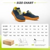 image:imageOrthoComfoot Mens Orthopedic Diabetic Wide Walking Shoes Comfortable Arch Support Plantar Fasciitis Sports Running Sneakers Casual Swollen Bunion Work Tennis Shoes for Foot and Heel Pain ReliefK3dark Blue