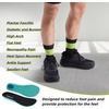 image:imageOrthoComfoot Mens Orthopedic Diabetic Wide Walking Shoes Comfortable Arch Support Plantar Fasciitis Sports Running Sneakers Casual Swollen Bunion Work Tennis Shoes for Foot and Heel Pain ReliefK1black