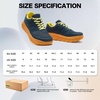 image:imageOrthoComfoot Mens Orthopedic Diabetic Wide Walking Shoes Comfortable Arch Support Plantar Fasciitis Sports Sneakers Casual Swollen Bunion Recovery Work Tennis Shoes for Foot and Heel Pain ReliefK3dark Blue