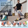 image:imageOrthoComfoot Mens Orthopedic Diabetic Wide Walking Shoes Comfortable Arch Support Sneakers for Plantar Fasciitis Flat Feet Neuropathy Foot Pain Relief Wide Toe Box for Casual Daily ComfortK1black