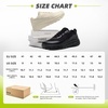 image:imageOrthoComfoot Mens Orthopedic Diabetic Wide Walking Shoes Comfortable Casual Arch Support Plantar Fasciitis Fashion Sneakers Work Tennis Orthotic High Arch Swollen Feet Shoes for Foot Heel PainK1black