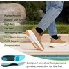 image:imageOrthoComfoot Mens Orthopedic Leather Dress Walking Shoes Comfortable Arch Support Plantar Fasciitis Flat Feet Sneakers Casual Business Work Orthotic Thick Sole Foot Heel Pain Relief OxfordsW2brown