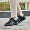 image:imageOrthoComfoot Mens Orthopedic Leather Dress Walking Shoes Comfortable Orthotic Fashion Sneakers with Arch Support Casual Plantar Fasciitis Business Work Oxfords for Foot and Heel Pain ReliefW1black