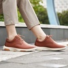 image:imageOrthoComfoot Mens Orthopedic Leather Dress Walking Shoes Comfortable Orthotic Fashion Sneakers with Arch Support Casual Plantar Fasciitis Business Work Oxfords for Foot and Heel Pain ReliefW2light Brown