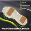 image:imageOrthoComfoot Mens Orthopedic Leather Dress Walking Shoes Comfortable Plantar Fasciitis Fashion Sneakers with Arch Support Casual Flat Feet Business Work Shoes for Foot and Heel Pain ReliefW2brown