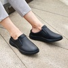 image:imageOrthoComfoot Mens Orthopedic Leather Dress Walking Shoes Comfortable Plantar Fasciitis Loafers with Arch Support for Flat Feet Casual Business Orthotic SlipOn for Foot and Heel Pain ReliefW1black