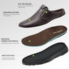 image:imageOrthoComfoot Mens Orthopedic Leather Dress Walking Shoes Comfortable Plantar Fasciitis Loafers with Arch Support for Flat Feet Casual Business Orthotic SlipOn for Foot and Heel Pain ReliefW2coffee