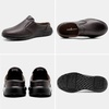 image:imageOrthoComfoot Mens Orthopedic Leather Dress Walking Shoes Comfortable Plantar Fasciitis Loafers with Arch Support for Flat Feet Casual Business Orthotic SlipOn for Foot and Heel Pain ReliefW2coffee