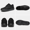 image:imageOrthoComfoot Mens Orthopedic Leather Dress Walking Shoes Comfortable Plantar Fasciitis Oxford with Arch Support Flat Feet Casual Business Work Shoes for Foot and Heel Pain ReliefW1black