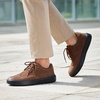 image:imageOrthoComfoot Mens Orthopedic Leather Dress Walking Shoes Comfortable Plantar Fasciitis Oxford with Arch Support Flat Feet Casual Business Work Shoes for Foot and Heel Pain ReliefW2brown
