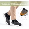 image:imageOrthoComfoot Mens Orthopedic Slip On Loafers Comfortable Arch Support Loafers for Plantar Fasciitis Orthotic Flat Feet Casual Walking Shoes for Foot and Heel Pain ReliefW2black