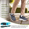 image:imageOrthoComfoot Mens Orthopedic Slip On Loafers Comfortable Arch Support Loafers for Plantar Fasciitis Orthotic Flat Feet Casual Walking Shoes for Foot and Heel Pain ReliefW1denim
