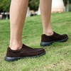image:imageOrthoComfoot Mens Orthopedic Slip On Loafers Walking Shoes with Arch Support Suede Leather Dress SlipOns Loafers for Plantar Fasciitis Comfortable NonSlip Shoes for Foot and Heel Pain ReliefW3coffee