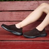 image:imageOrthoComfoot Mens Orthopedic Slip On Loafers Walking Shoes with Arch Support Suede Leather Dress SlipOns Loafers for Plantar Fasciitis Comfortable NonSlip Shoes for Foot and Heel Pain ReliefW3coffee