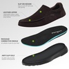 image:imageOrthoComfoot Mens Orthopedic Slip On Loafers Walking Shoes with Arch Support Suede Leather Dress SlipOns Loafers for Plantar Fasciitis Comfortable NonSlip Shoes for Foot and Heel Pain ReliefW3coffee