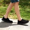 image:imageOrthoComfoot Mens Orthopedic Slip On Loafers Walking Shoes with Arch Support Suede Leather Dress SlipOns Loafers for Plantar Fasciitis Comfortable NonSlip Shoes for Foot and Heel Pain ReliefW1black