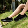image:imageOrthoComfoot Mens Orthopedic Slip On Loafers Walking Shoes with Arch Support Suede Leather Dress SlipOns Loafers for Plantar Fasciitis Comfortable NonSlip Shoes for Foot and Heel Pain ReliefW1black