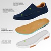 image:imageOrthoComfoot Mens Orthopedic Slip On Loafers Walking Shoes with Arch Support Suede Leather Dress SlipOns Loafers for Plantar Fasciitis Comfortable NonSlip Shoes for Foot and Heel Pain ReliefW2denim