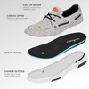 image:imageOrthoComfoot Mens Orthopedic SlipOn Loafers Walking Shoes Casual Canvas Plantar Fasciitis Loafers with Arch Support Comfortable Orthotic Shoes for Foot and Heel Pain ReliefW3light Grey