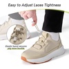 image:imageOrthoComfoot Mens Orthopedic SlipOn Loafers Walking Shoes Comfortable Casual Arch Support Plantar Fasciitis Thick Sneakers Breathable Work Tennis Orthotic Flat Feet Shoes for Foot Pain ReliefW2beige