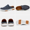 image:imageOrthoComfoot Mens Orthopedic SlipOn Loafers Walking Shoes with Arch Support Casual Plantar Fasciitis Slippers for Flat Feet Comfortable Orthotic Shoes for Foot and Heel Pain ReliefW1denim