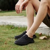 image:imageOrthoComfoot Mens Orthopedic SlipOn Loafers Walking Shoes with Arch Support Comfortable Orthotic Shoes for Plantar Fasciitis Casual Flat Feet Slippers for Foot and Heel Pain ReliefW1black
