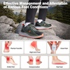 image:imageOrthoComfoot Mens Orthopedic Waterproof Trail Running Shoes  Arch Support for Plantar Fasciitis Orthotic Comfort Flat Feet Hiking Sport Gym Sneakers Foot amp Heel Pain ReliefW2army Green