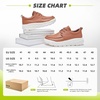 image:imageOrthoComfoot Mens Orthopedic Wide Leather Dress Walking Shoes Diabetic Plantar Fasciitis Arch Support Comfortable Sneakers Business Work Adjustable Fit Orthotic Casual Heel Foot Pain Relief OxfordsK2brown