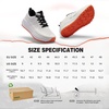 image:imageOrthoComfoot Mens Orthopedic Wide Trail Hiking Shoes Comfortable Arch Support Plantar Fasciitis Orthotic Casual Walking Shoes Breathable AllTerrain NonSlip Sneakers for Foot and Heel Pain ReliefK2white